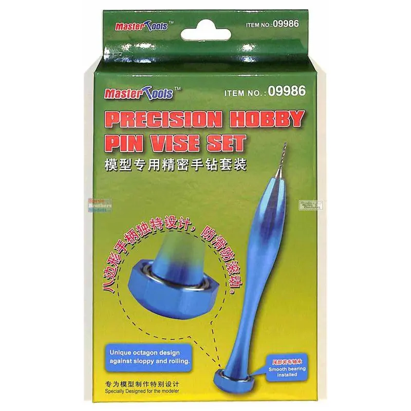 Trumpeter 09986 Precision Hobby Pin Vise Set (0.3-1.2)