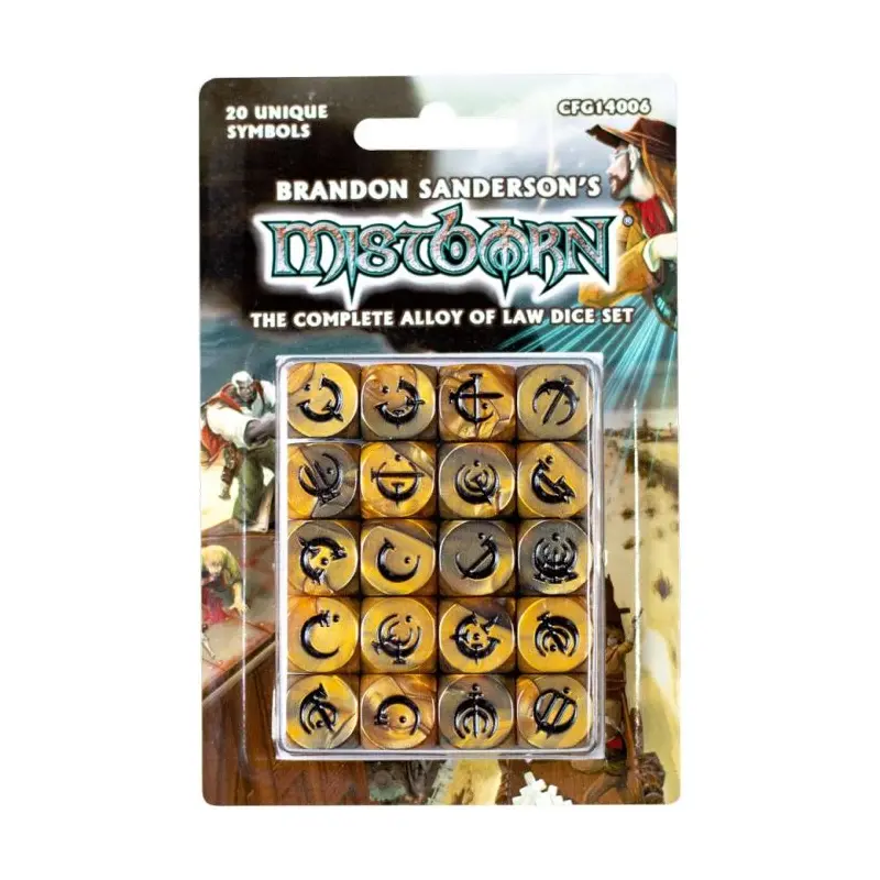 MISTBORN ADVENTURE GAME DICE