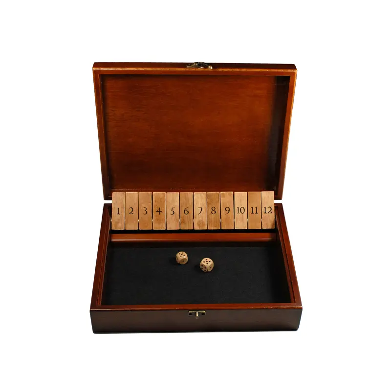 SHUT THE BOX, 11.75" W/LID