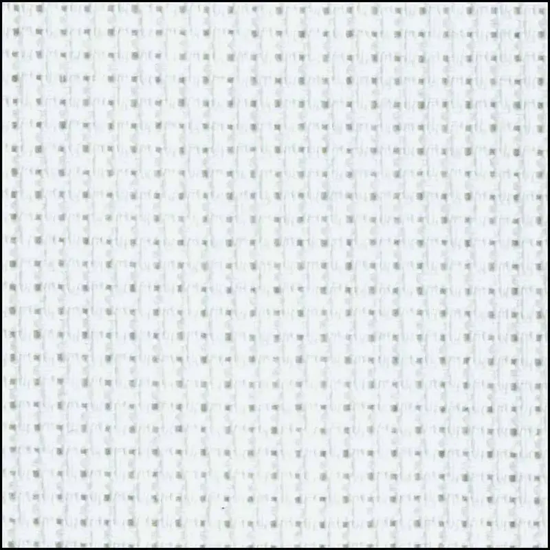 DMC CHARLES CRAFT Cotton Aida 14ct 30.5 x 45.7cm - White