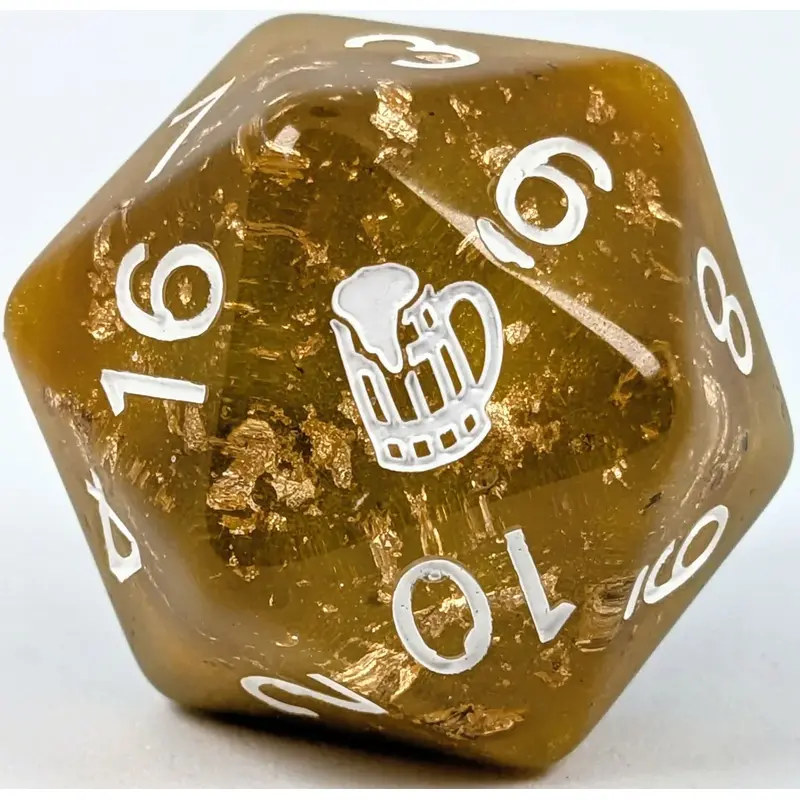 XL D20: DWARVEN STOUT W/ SYMBOL 30MM