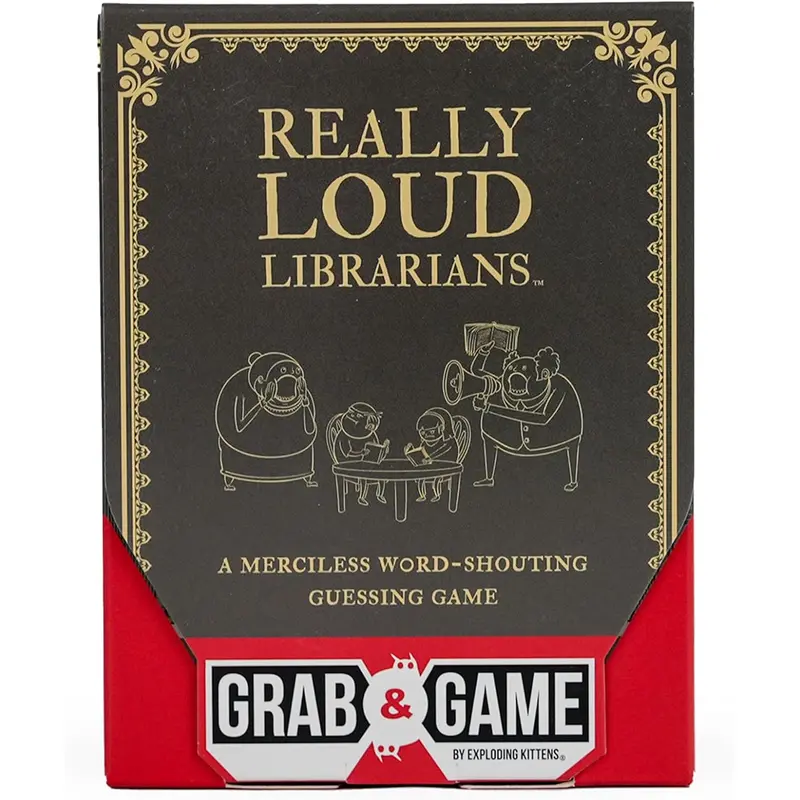 REALLY LOUD LIBRARIANS GRAB & GAME