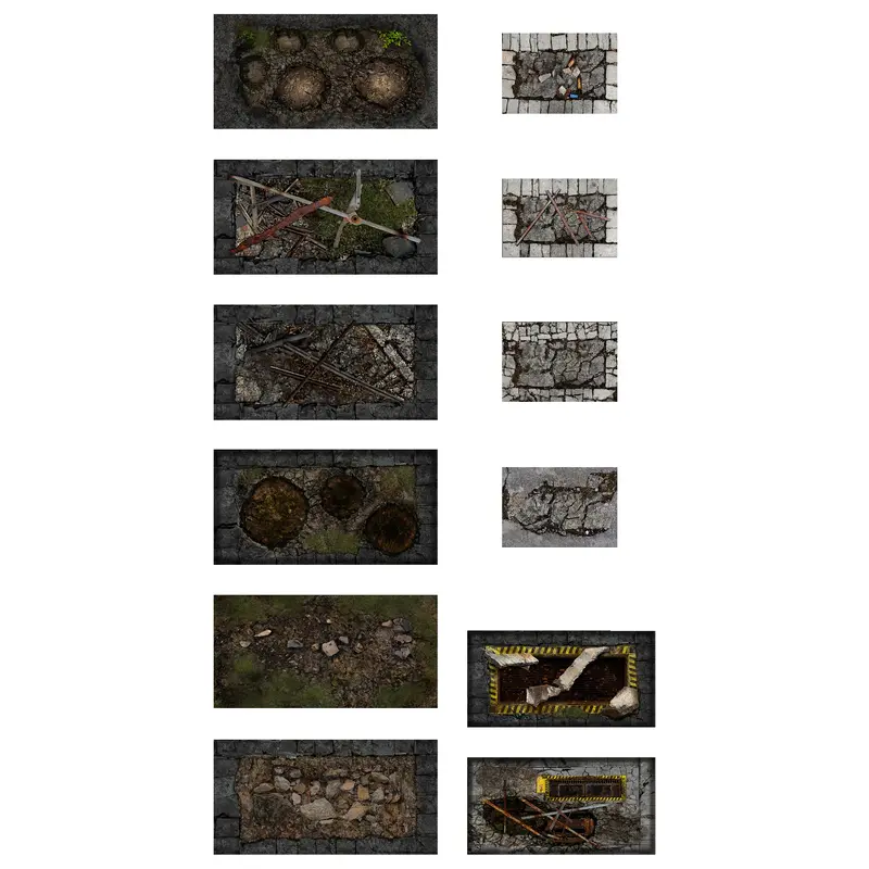 F.A.T. MATS: TERRAIN BASE SET - URBAN