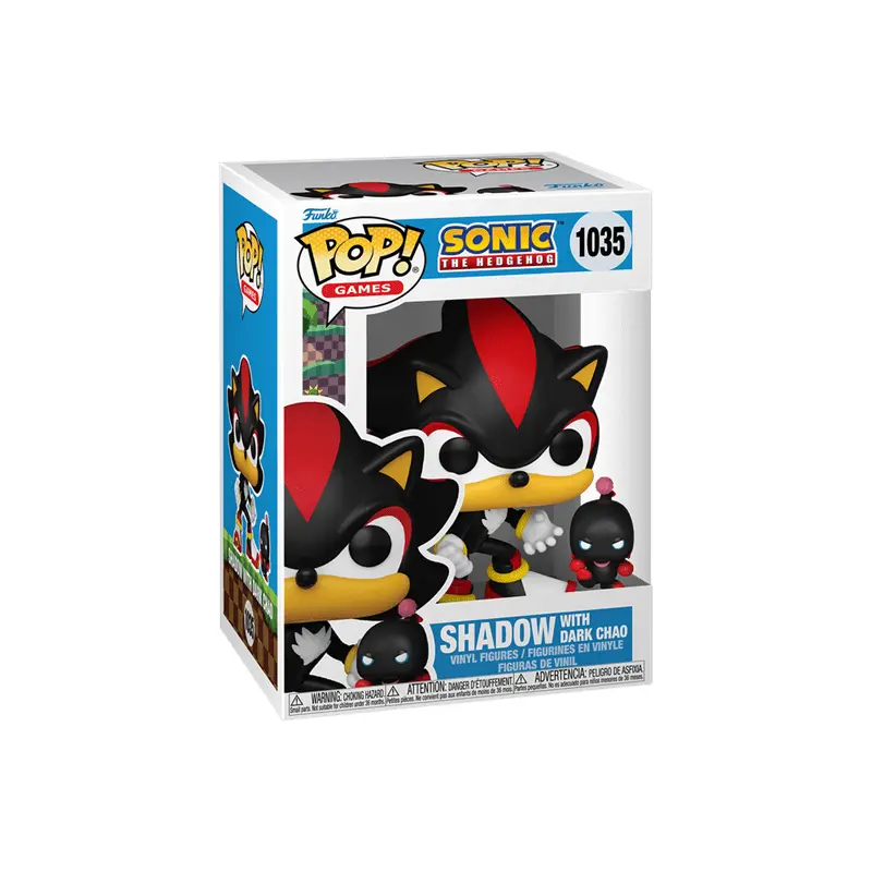 POP Shadow With Dark Chao 1035 Sonic The Hedgehog