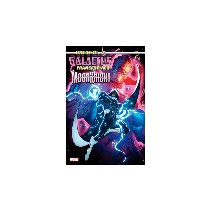 WHAT IF...? GALACTUS: GALACTUS TRANSFORMED MOON KNIGHT? #1 IBAN COELLO VARIANT