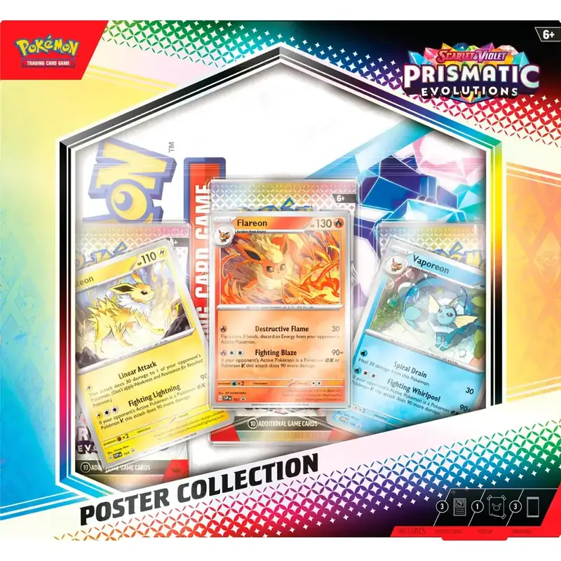 POKEMON SV8.5 PRISMATIC EVOLUTIONS POSTER COLLECTION