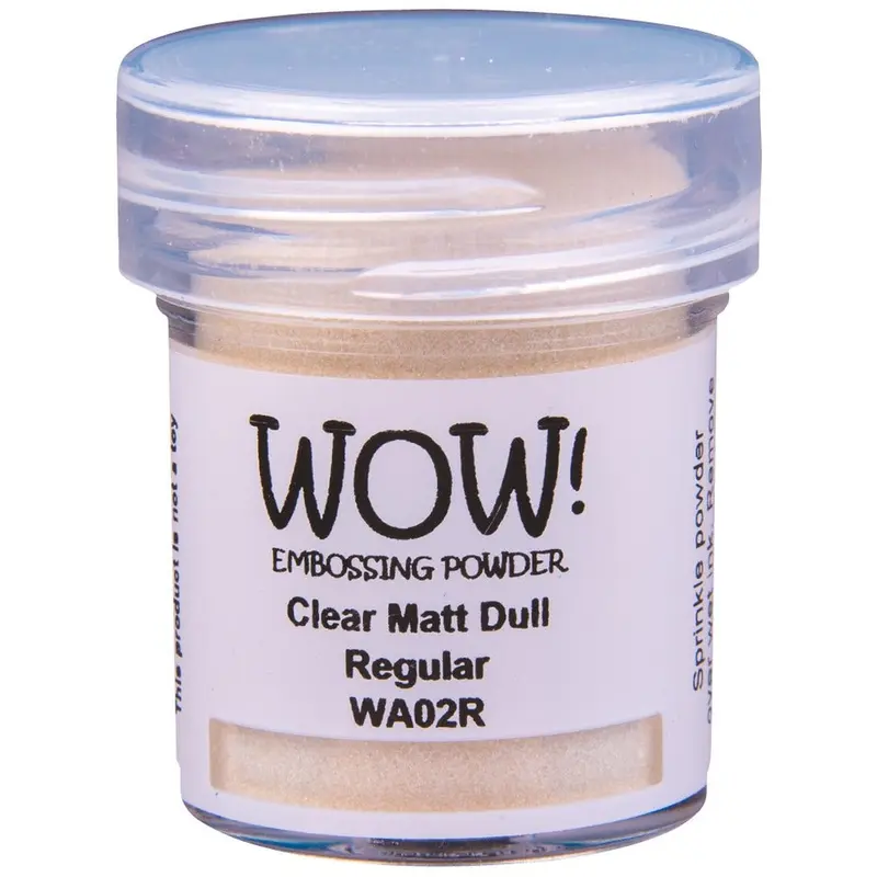 WOW! Clear Matte Embossing Powder, Regular