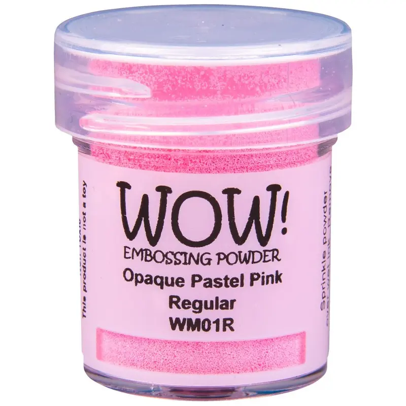 WOW! Opaque Pastel Embossing Powder, Regular - Pink