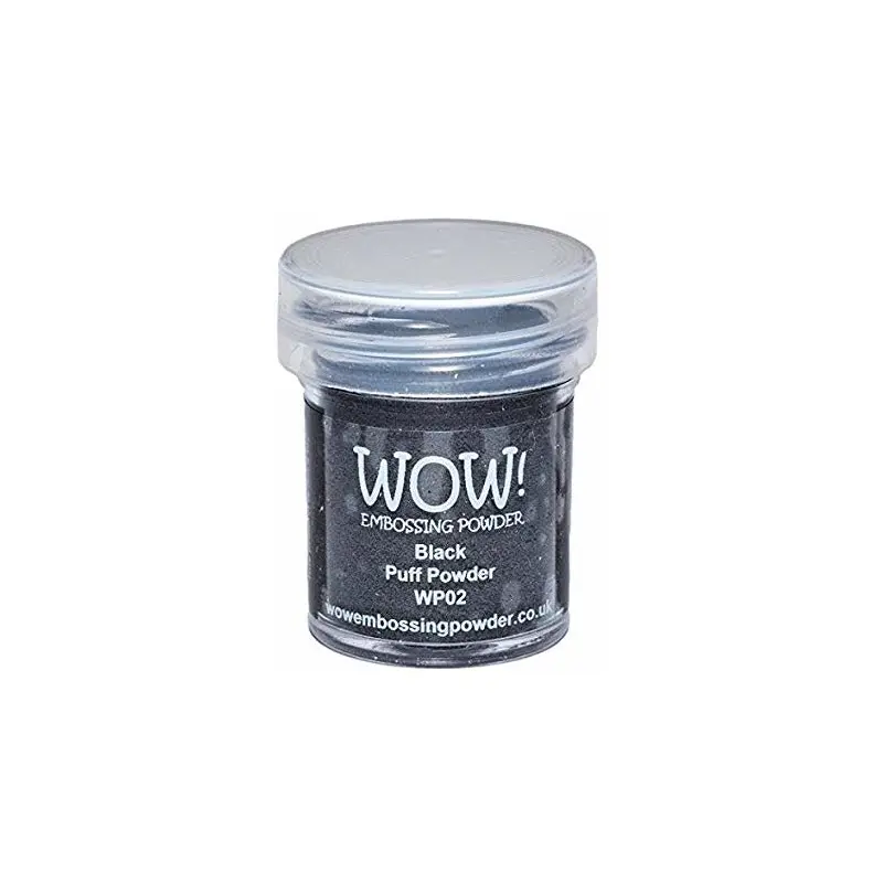 WOW! Puff Embossing Powder, Regular - Black