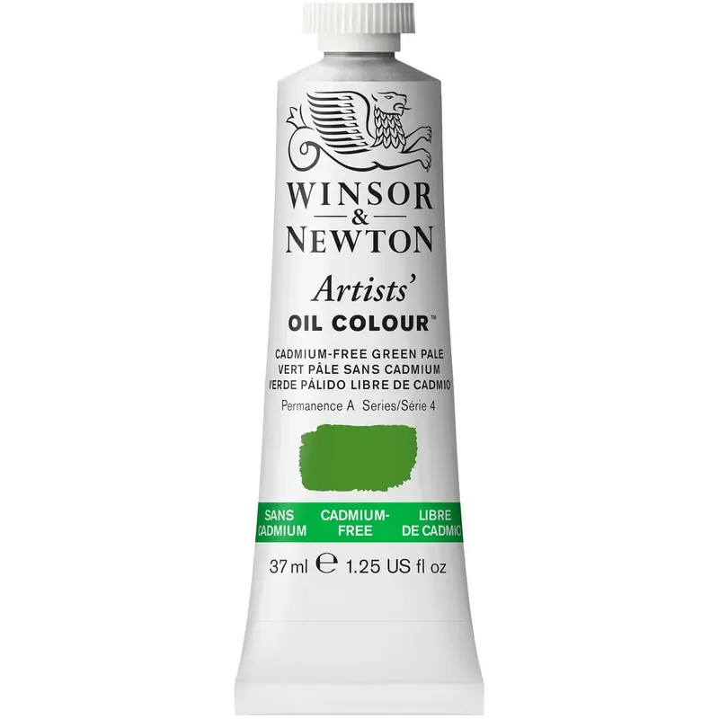 Artists' Oil Colour 37ml Tube, Cadmium-Free Green Pale