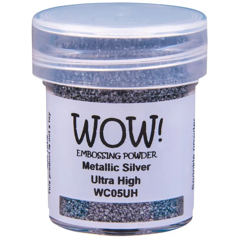 WOW! Metallic Embossing Powder, Ultra High - Silver