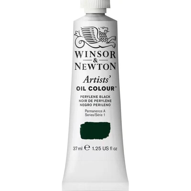 Artists' Oil Colour 37ml Tube, Perylene Black