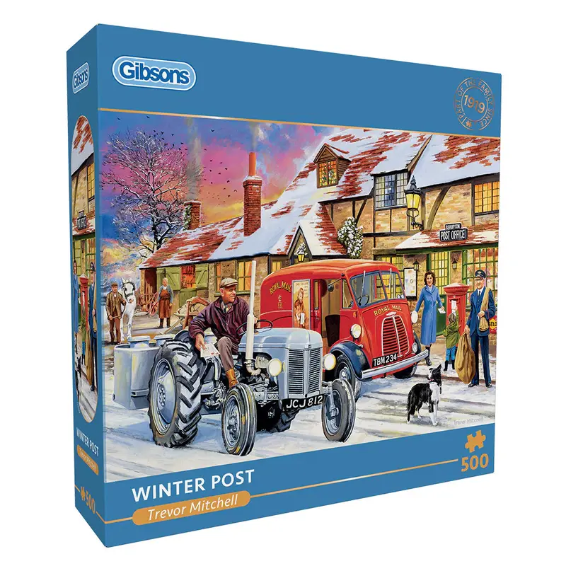 Winter Post 500 Piece Jigsaw Puzzle