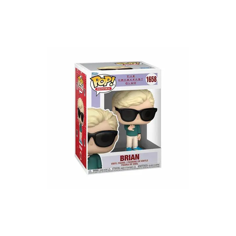 Funko  POP MOVIES  THE BREAKFAST CLUB Brian 1658