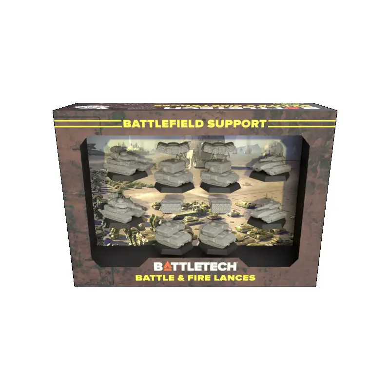 BATTLETECH BATTLEFIELD SUPPORT BATTLE & FIRE LANCES FORCEPACK