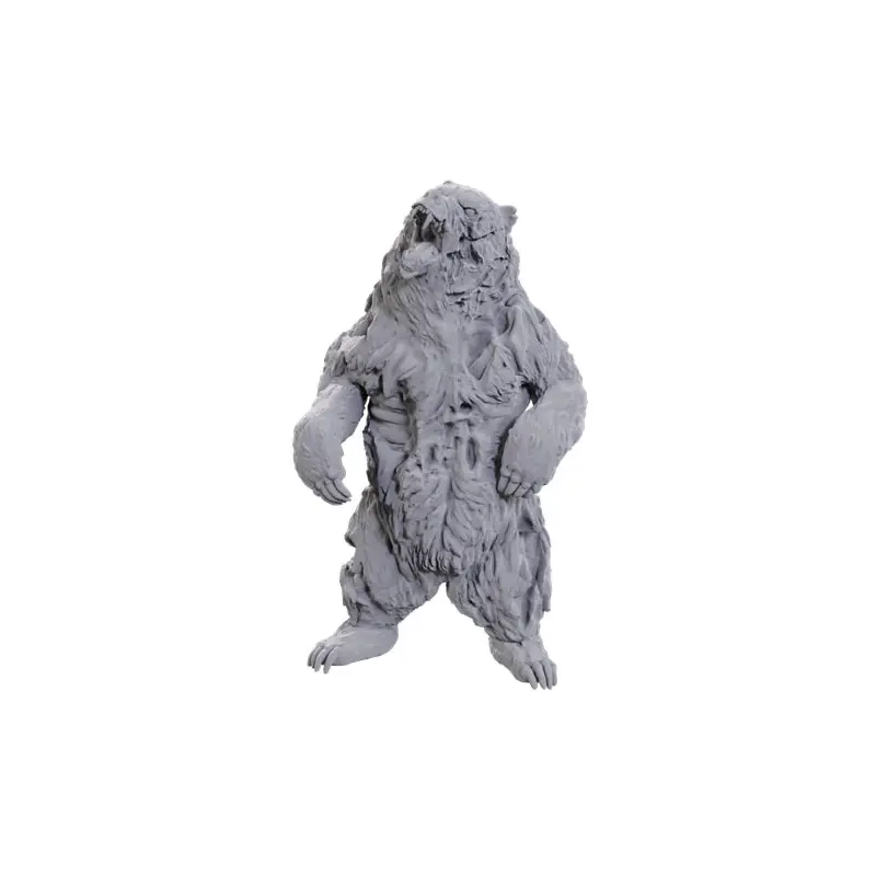 WIZKIDS UNPAINTED MINIS WV24 ZOMBIE GRIZZLY BEAR