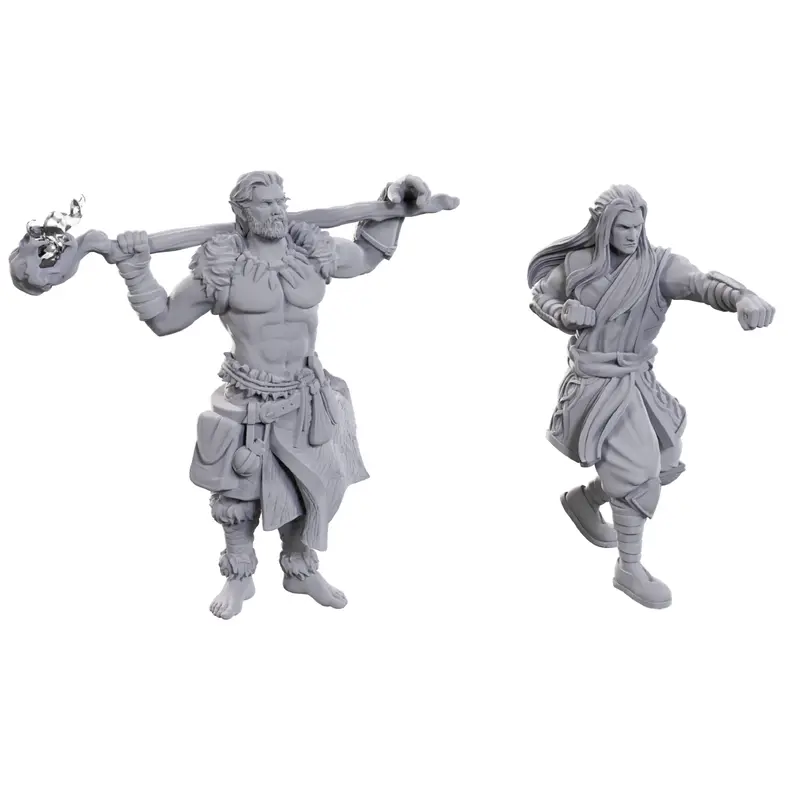 DND UNPAINTED MINIS WV24 ARCHDRUID & MARTIAL ARTS ADEPT