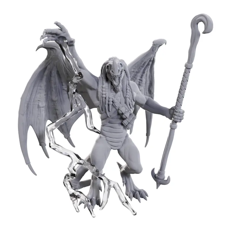 DND UNPAINTED MINIS WV24 BLUE ABISHAI