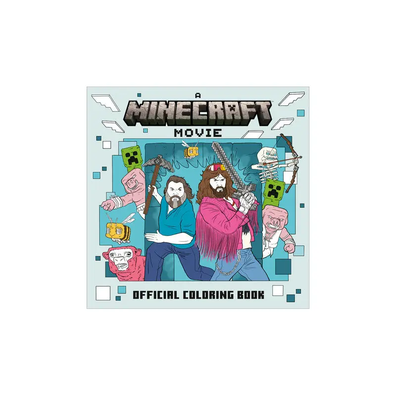 A Minecraft Movie Official Coloring Book