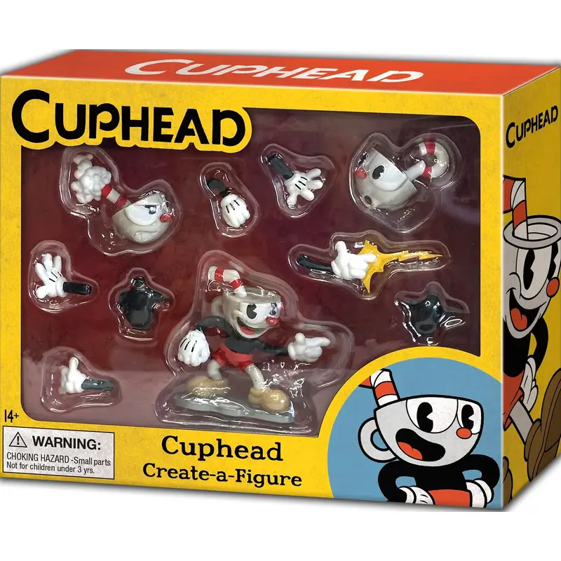 CUPHEAD CREATE-A-FIGURE COLLECTIBLES CUPHEAD