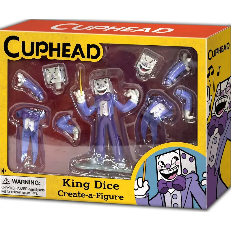 CUPHEAD CREATE-A-FIGURE COLLECTIBLES KING DICE