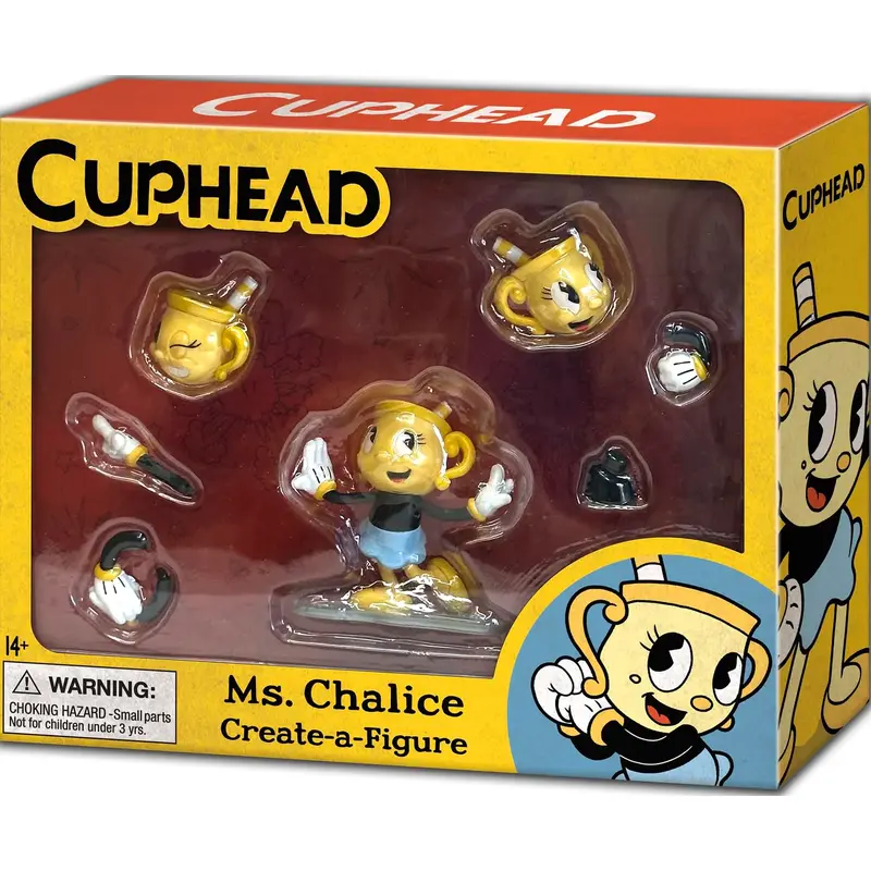 CUPHEAD CREATE-A-FIGURE COLLECTIBLES MS CHALICE