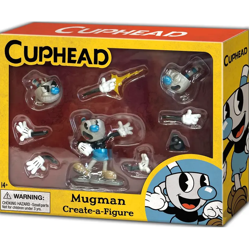 CUPHEAD CREATE-A-FIGURE COLLECTIBLES MUGMAN
