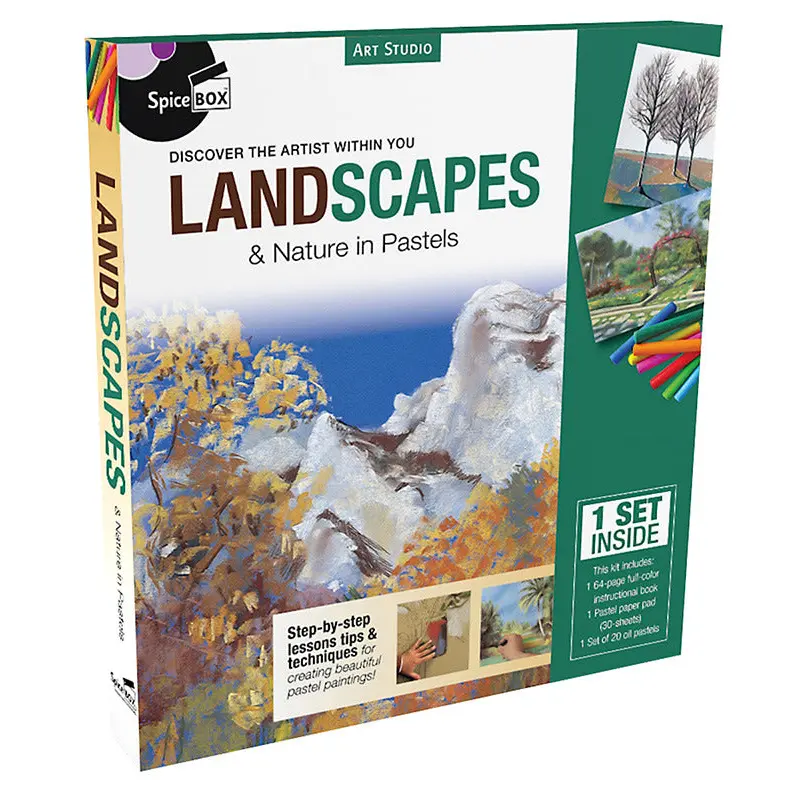 Art Studio Kit, Landscapes & Florals