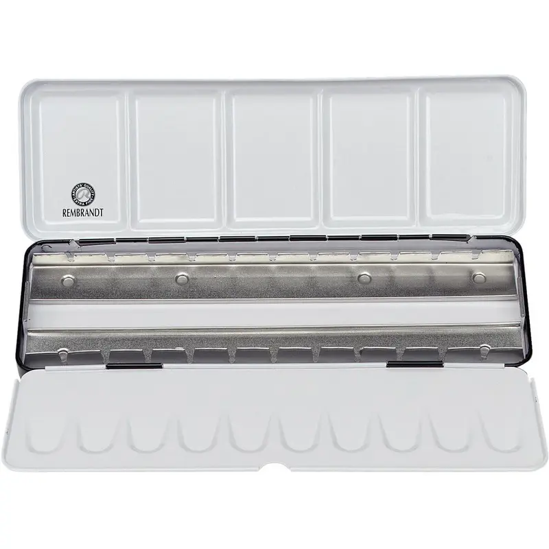 Rembrandt Prof. Watercolor Metal Tin, Empty (For 24 Pans)