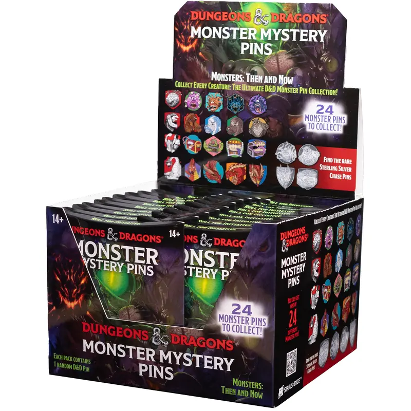 DND MONSTER MYSTERY PINS