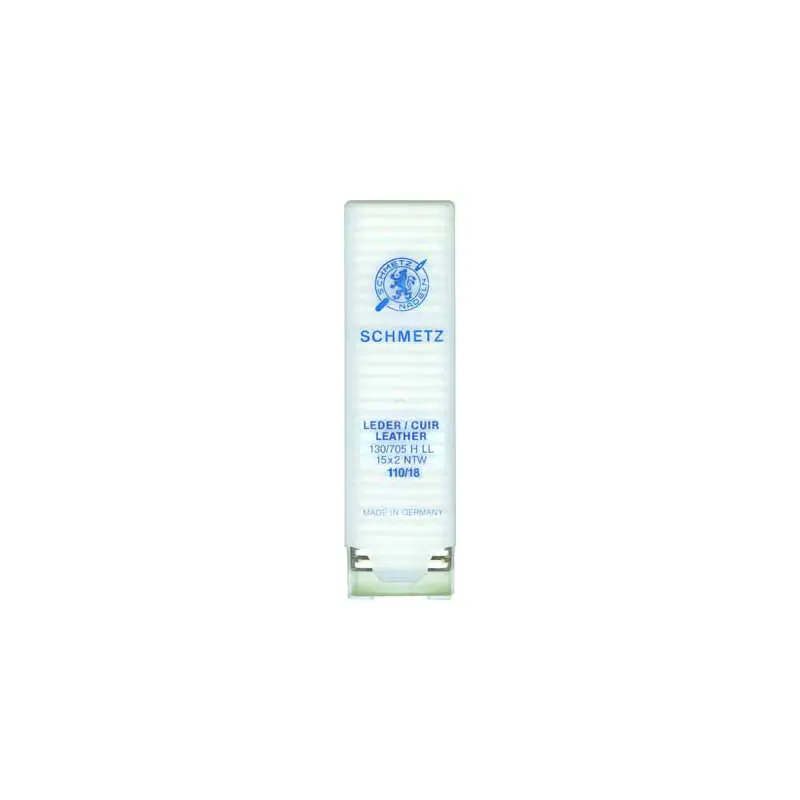 SCHMETZ Leather Needles Magazine - 110/18 - 5 count