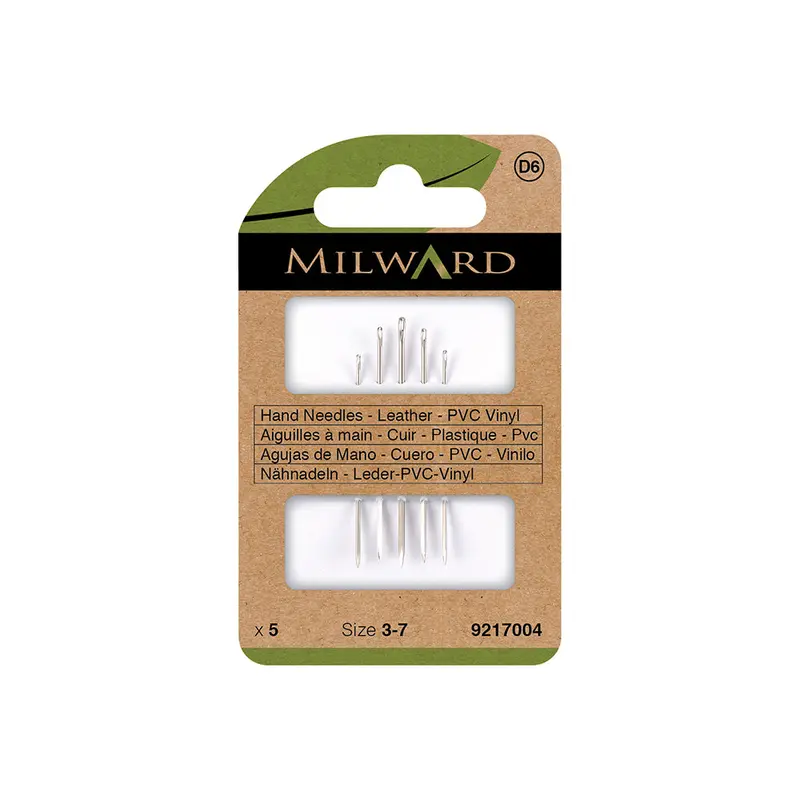 MILWARD GREEN Hand Needle Leather #3-7