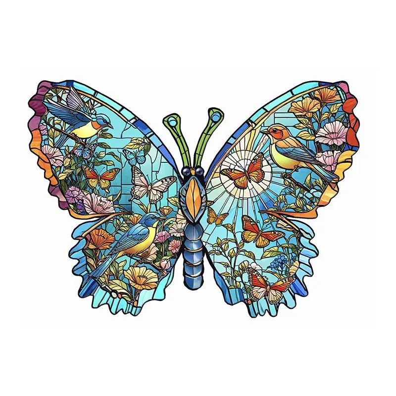 Birds, Flowers and Butterflies 1000PC