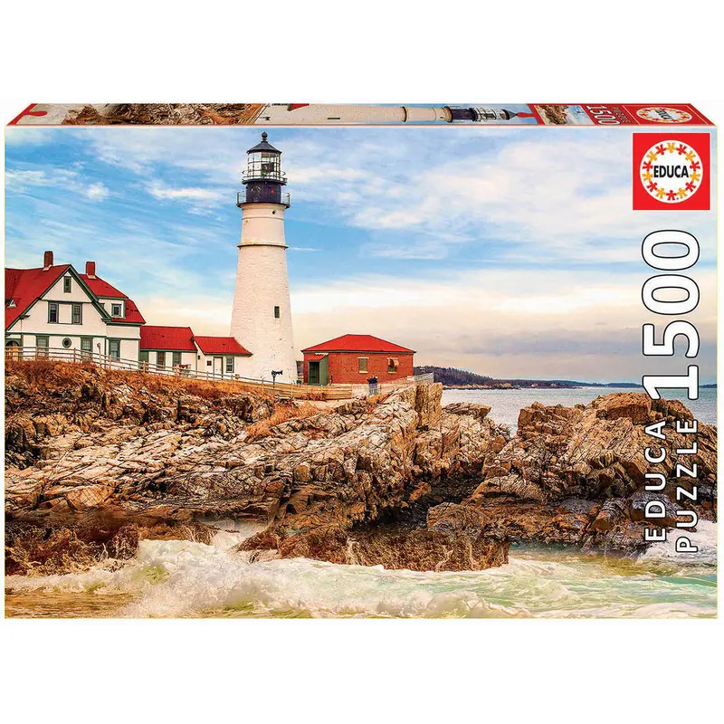 1500 pieces puzzle - Rocky Lighthouse