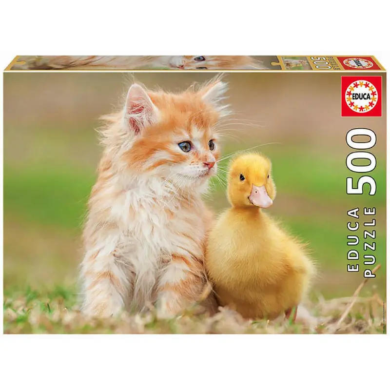 500 pieces puzzle - Adorable friends