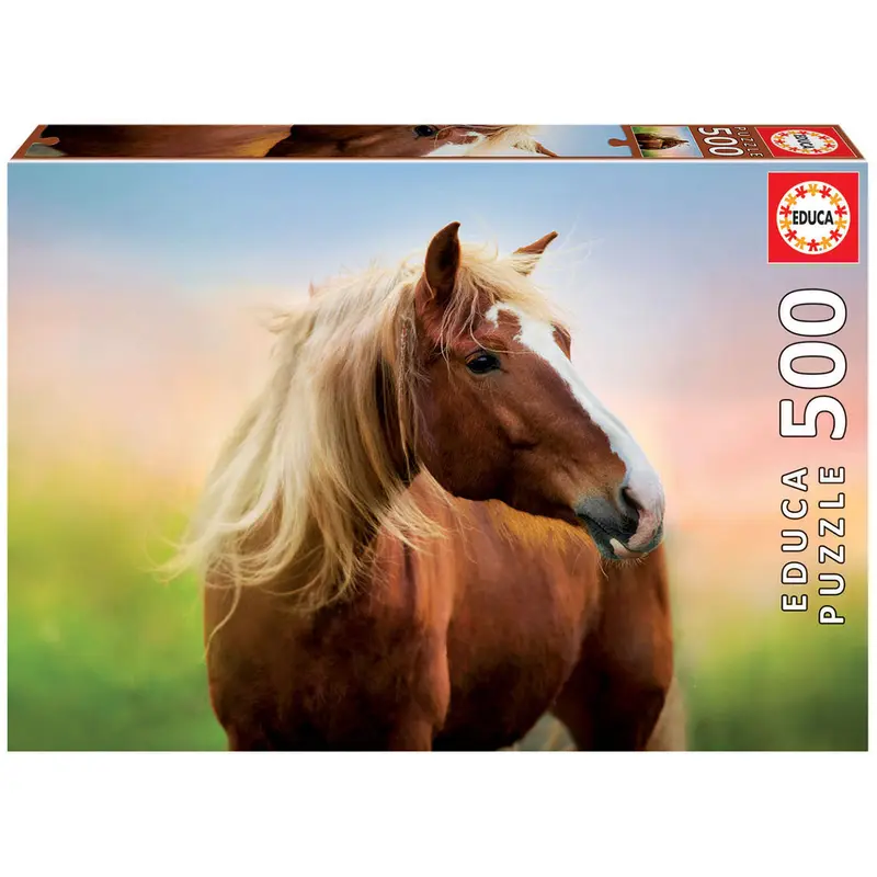 500 pieces puzzle - Horse at sunrise