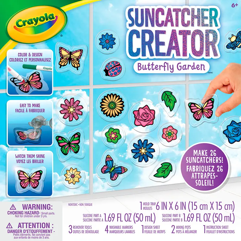 Crayola - Suncatcher Creator : Butterfly Garden