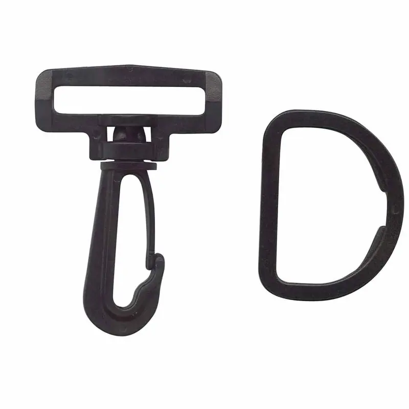 ELAN Swivel Clip / D-Ring - 38mm (112) - Black