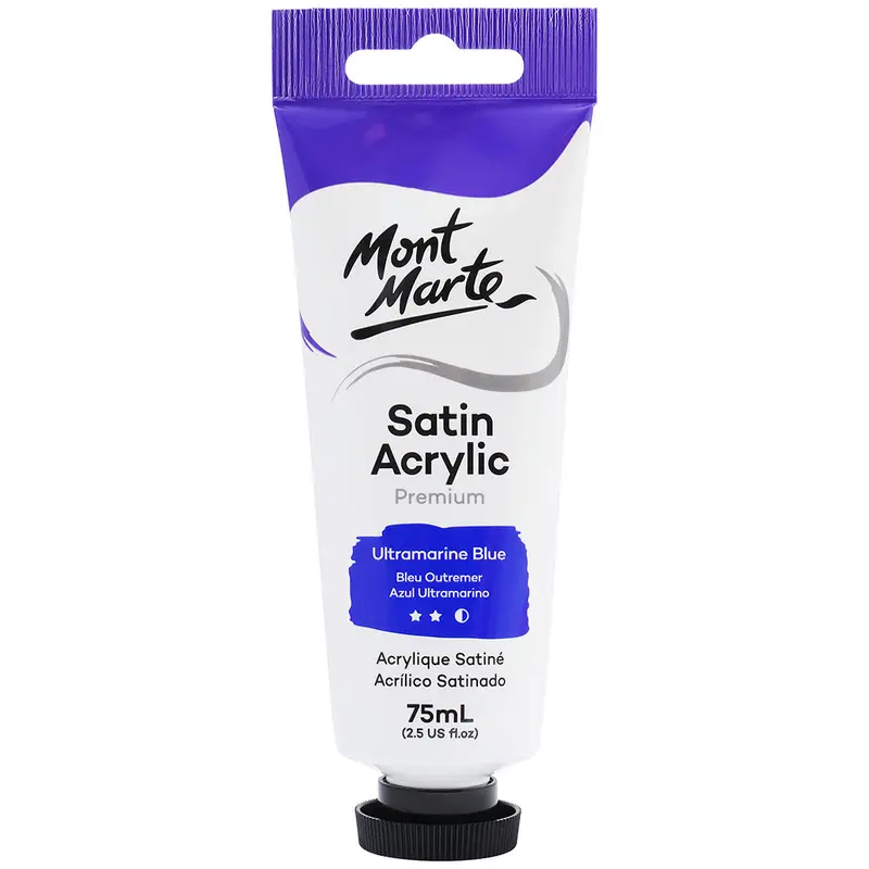 MONT MARTE Satin Acrylic Paint - 75ml