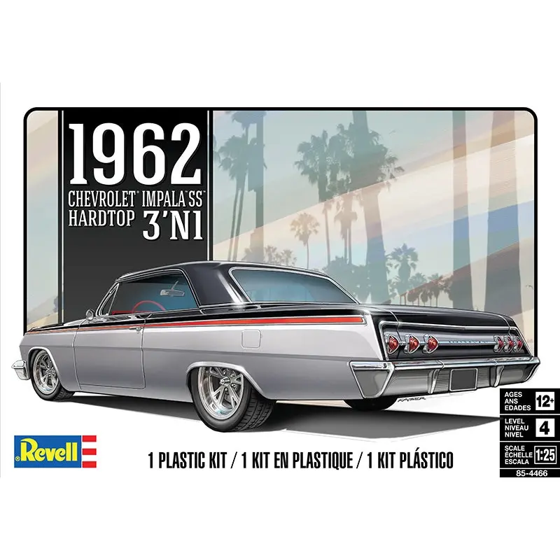 Revell 62 Chevy Impala SS Hardtop 3N1 85-4466