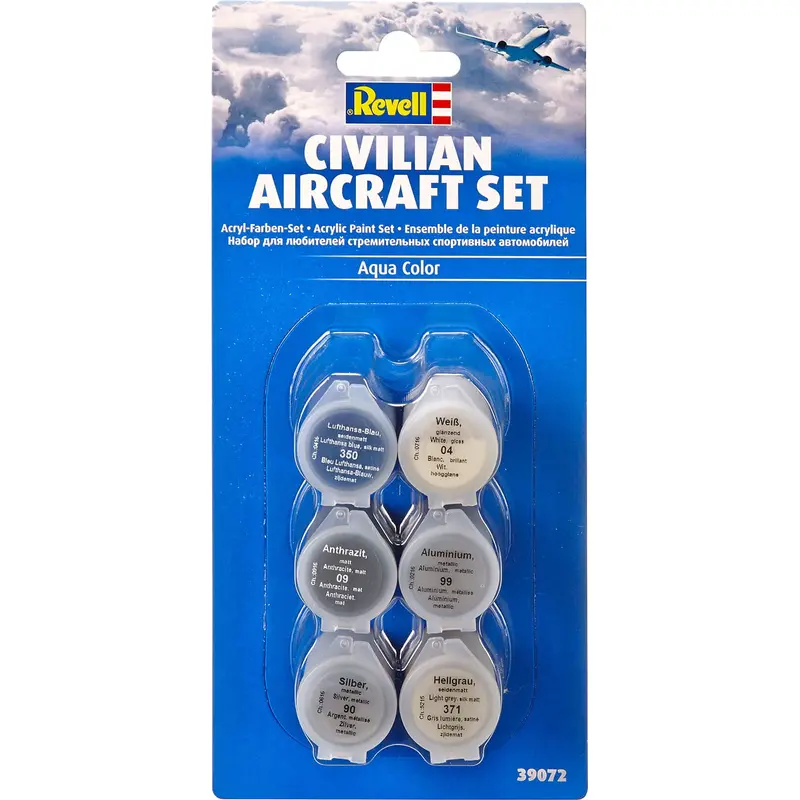 Revell Colour  39072 Civilian Aircraft Set