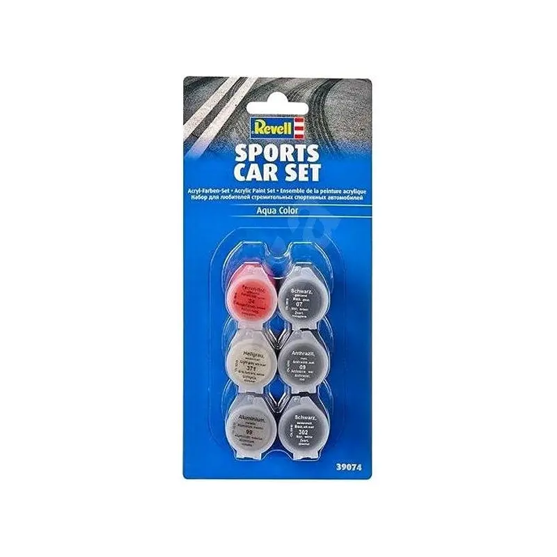 Revell Paint Set 39074 - Sports Car Set