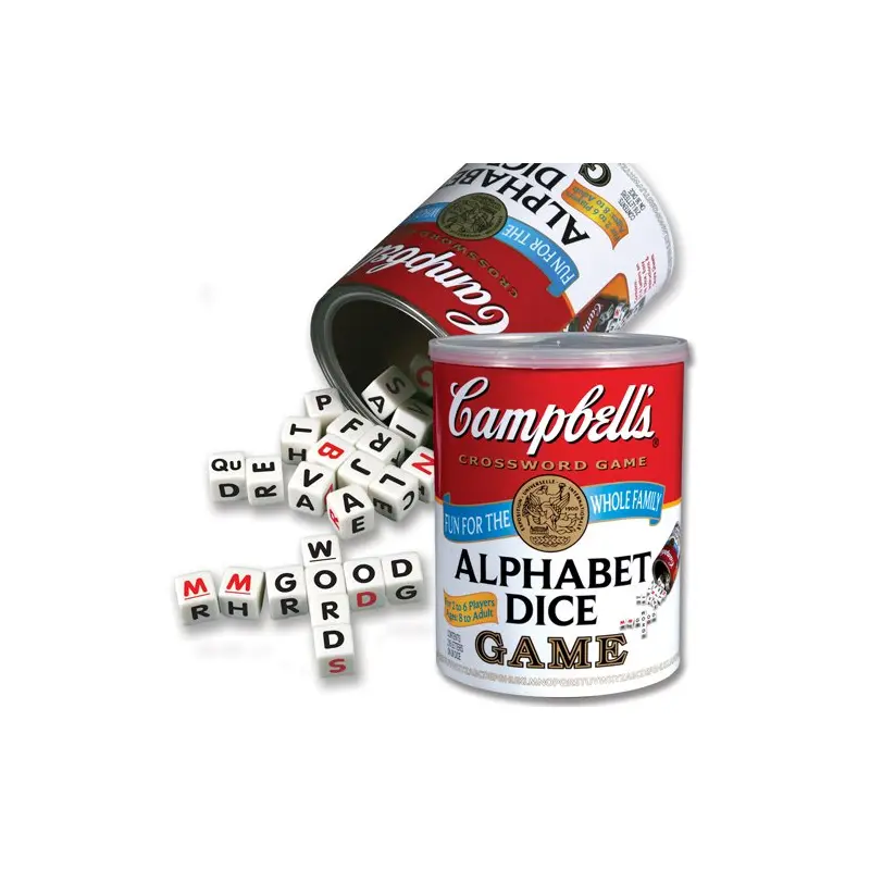 Campbell's Alphabet Dice Game