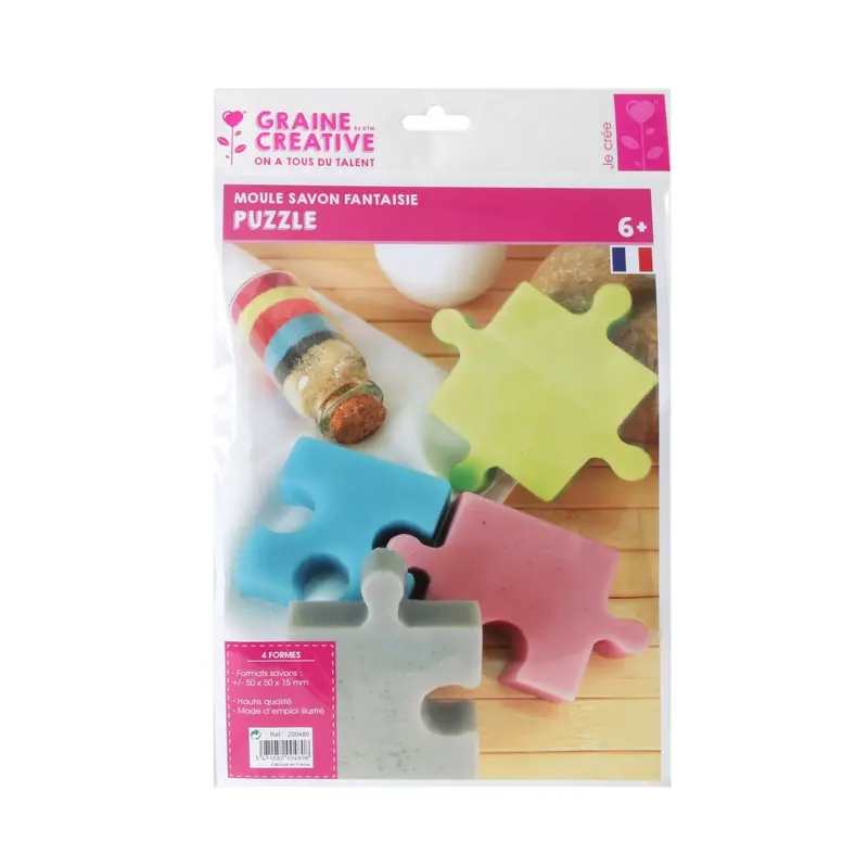 Thermoformed Soap Moulds - Puzzle