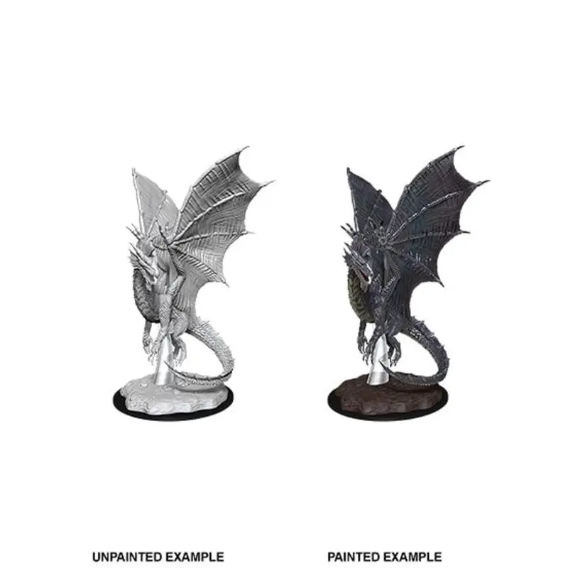 D&D MINIATURE: WAVE 11: YOUNG SILVER DRAGON