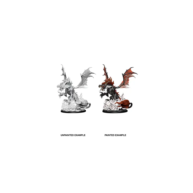 Pathfinder Deep Cuts Unpainted Miniatures: Nightmare Dragon
