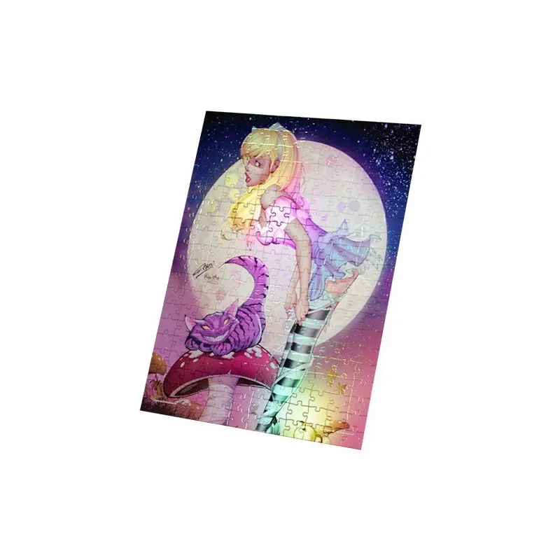 Revenge of Wonderland Alice & Cheshire 500pc Puzzle