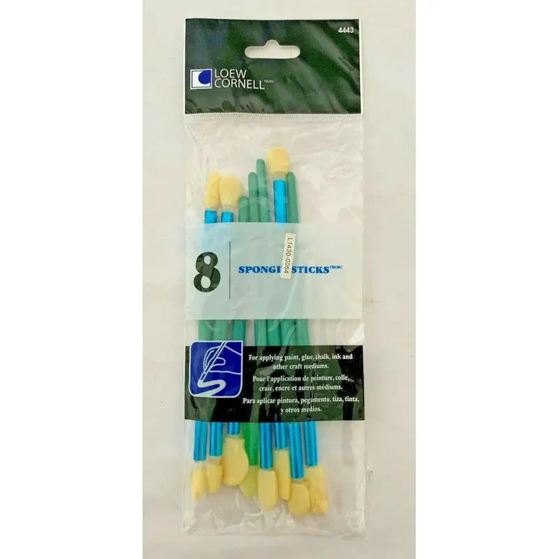 Loew Cornell Spongit Sticks Variety Pack, 8-Count