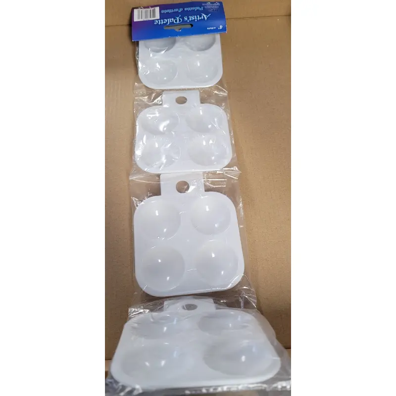 Color Factory 4pack 4 Well Artist Palette