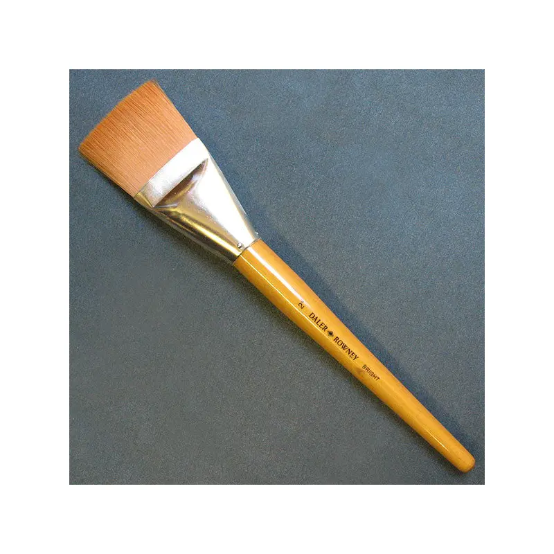 Gold Taklon Big Brush 2"